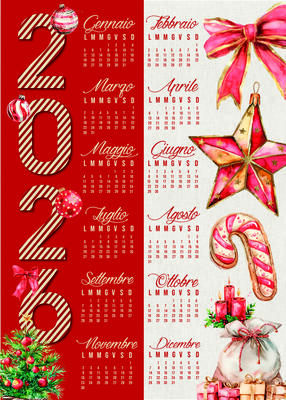 STROFINACCIO FOUR SEASON CALENDARIO DIGITALE 50X70 Tellini S.R.L. Velkoobchodní oblečení